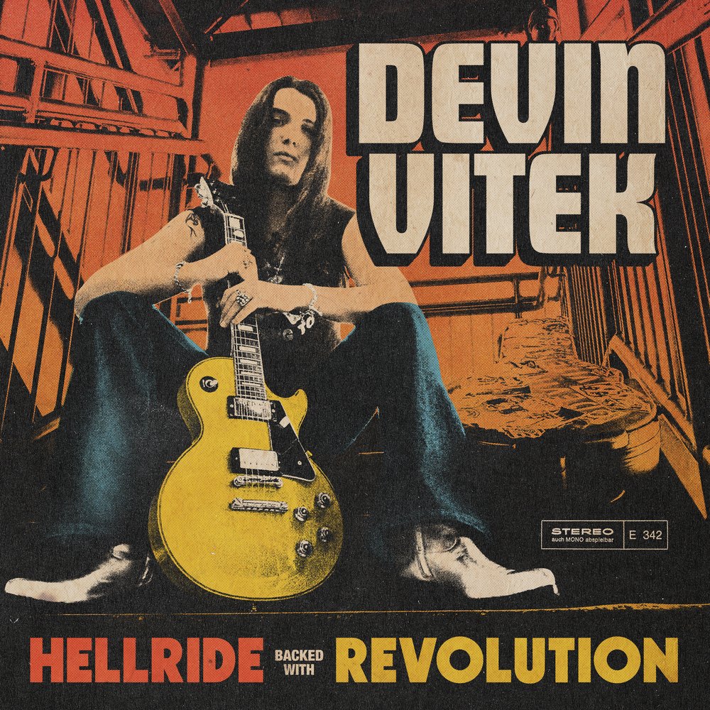 Sleeve artwork for Hellride / Revolution